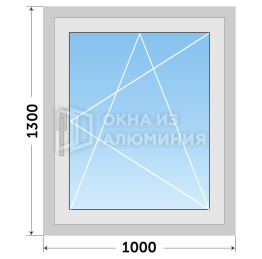 Окно заводское AL-900
