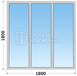 Окно из профиля AL-898